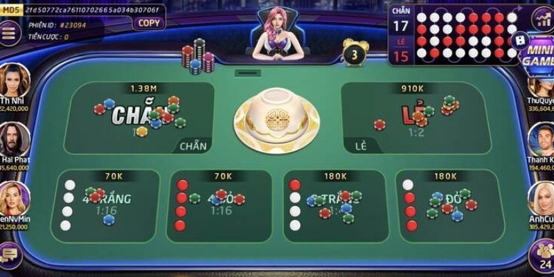 Trải nghiệm chơi game xóc đĩa thú vị và đáng tin cậy.